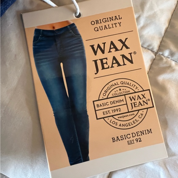 NWT Wax Jeans High waist skinny. Blue jeans junior size 3. Very stretchy. - Picture 8 of 8